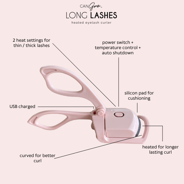 Heated Eyelash Curler - CanGro