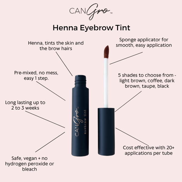 Henna Eyebrow Tint - CanGro